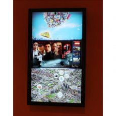 22 Inch Wall Mounted LCD Advertising Display System