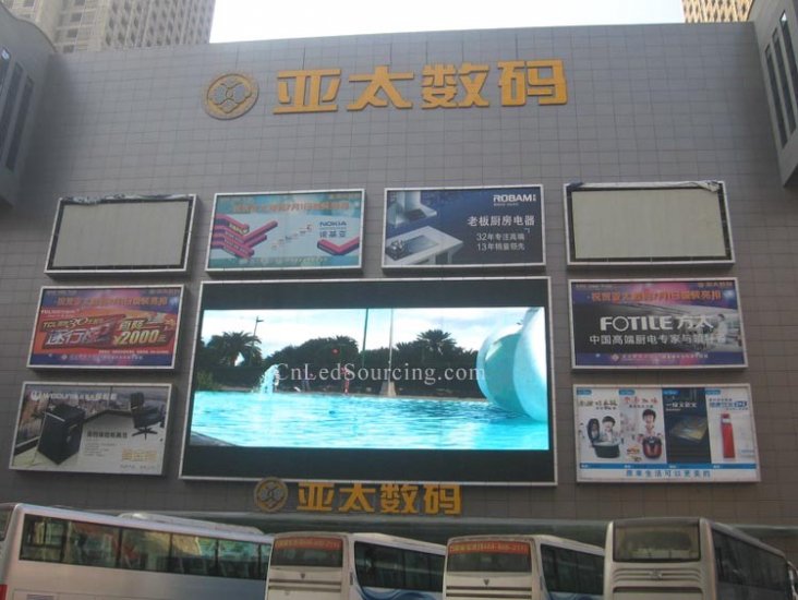 Outdoor P10 SMD 3in1 Advertising LED Display Billboard - Click Image to Close