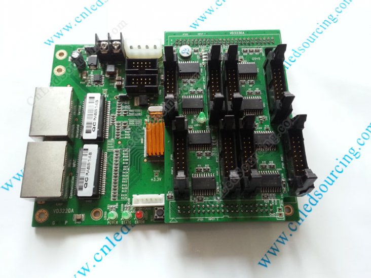 ZDEC VD3220C 9705 LED Scanning Board Receiving Card with HUB Ports - Click Image to Close