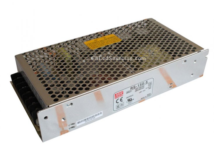 Meanwell RS-150-5 CE UL Switching Power(5V 150W) - Click Image to Close