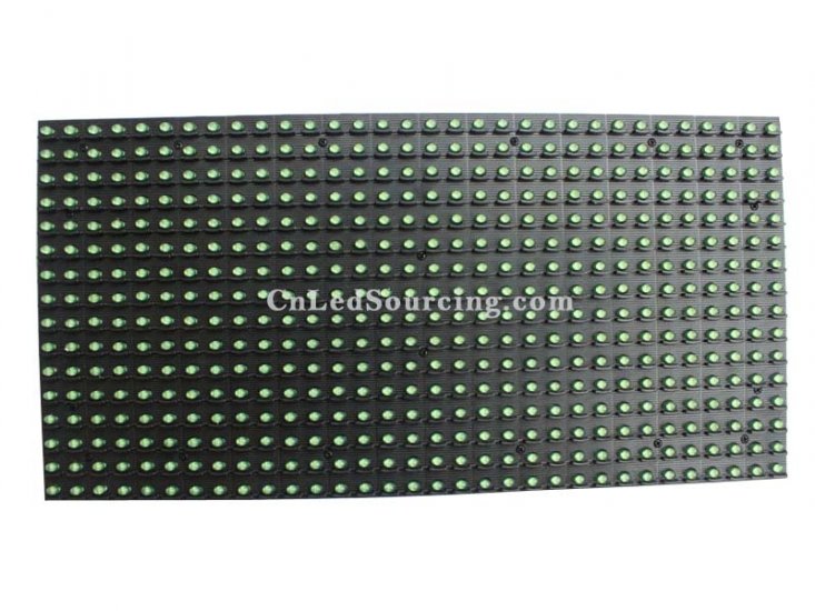 P10 Outdoor Green LED Module(DIP) - Click Image to Close