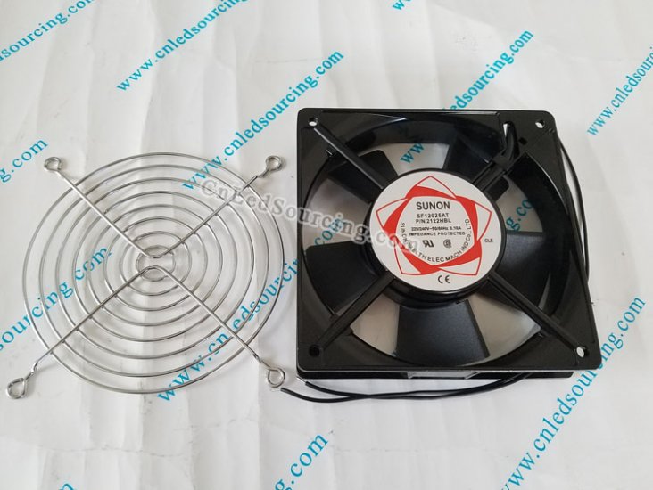 Sunon LED Screen Panel Cooling Fan 220V SF 12025AT Ventilator - Click Image to Close