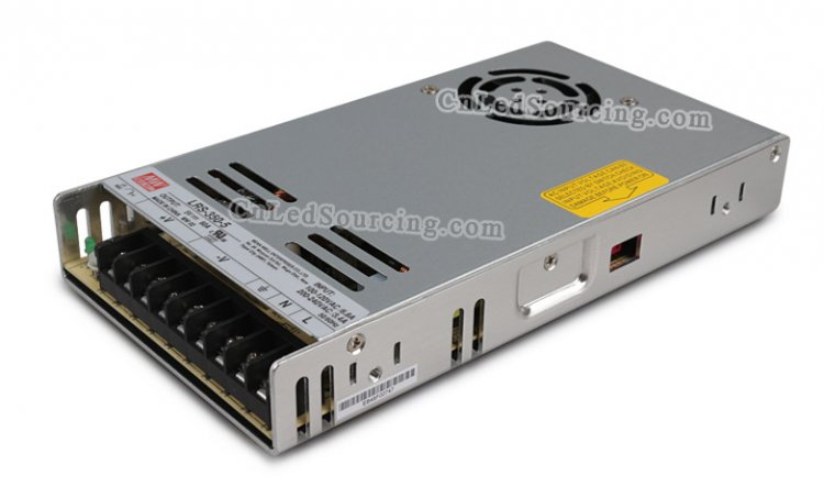 LRS-350-5 MeanWell 300W Ultra Thin LED System Power Supply - Click Image to Close