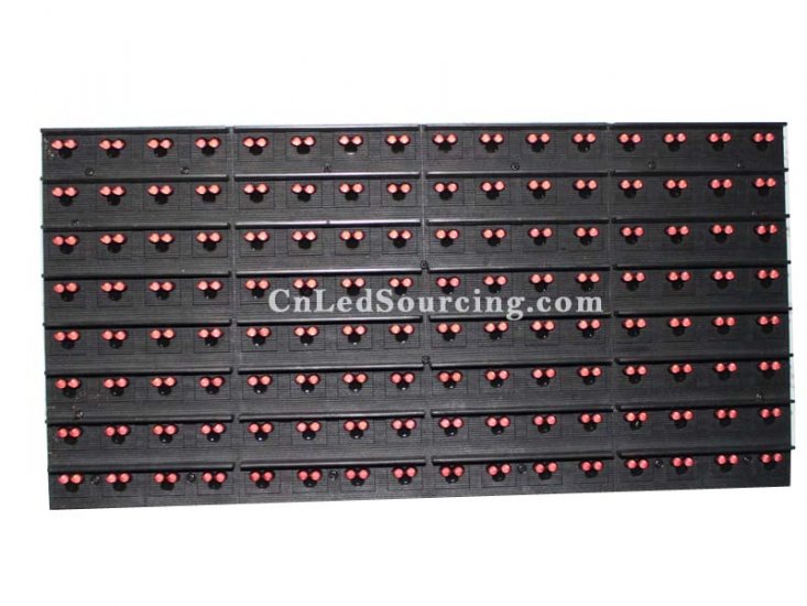 P20 Outdoor Single Red Color(Monochrome)LED Display Sign Tile/Unit Module - Click Image to Close