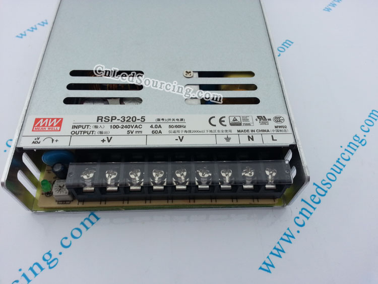 Meanwell RSP-320-5 Power Source - Click Image to Close