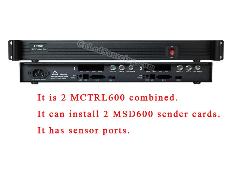Novastar MSD600 Empty Sender Box MCTRL600 - Click Image to Close