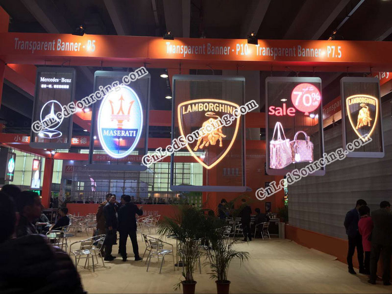 P10 90 Inch Indoor Transparent LED Banner Display - Click Image to Close