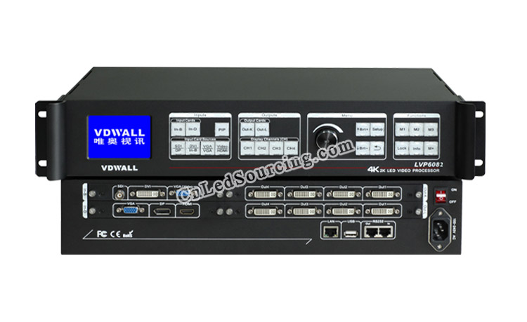 VDWall LVP6082 4K2K HD LED Video Processor (8 DVI Outputs) - Click Image to Close