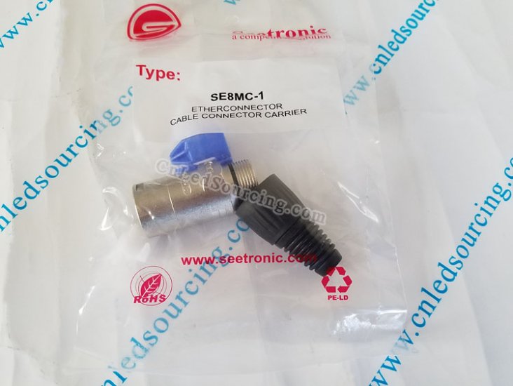 RJ45 Signal Cable Connector, Seetronic LED(DMX) Signal Plug SE8MC-1 - Click Image to Close