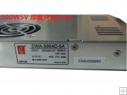 ChuanLian(CL) 5V 60A 300W Ultra Slim LED Power Supply CWA-300AD-5A