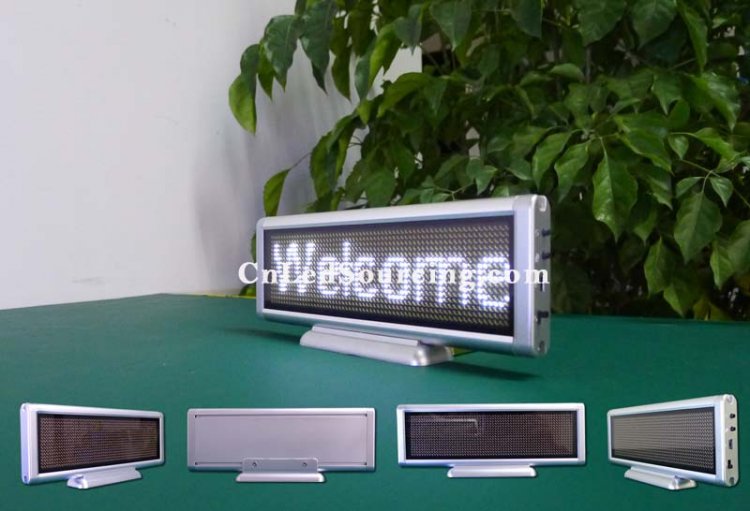 Indoor LED Sign for Wholesale(P3 White Color Desktop LED Panel) - Click Image to Close