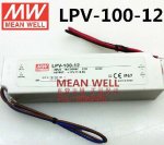 Meanwell LPV-100-12(102W 12V 8.5A) IP67 Waterproof LED Lighting Power Supply