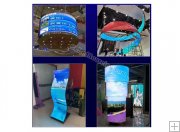 P10 SMD Indoor Flexible LED Display, Soft LED Screen