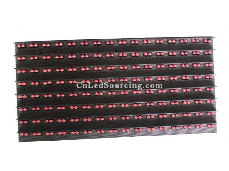 P16 Outdoor Monochrome ( Red) LED Sign Module - Click Image to Close