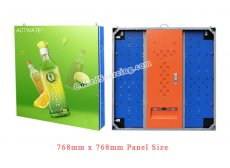 P6mm Indoor LED Display with SMD 3in1 27,777 Pixels/sqm for Fixed Installation