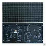 Indoor P4mm 64 x 32 Pixels Full Color SMD2121 Black LED Unit Module