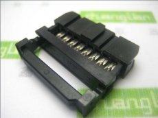 16Pin Pitch 2.54mm IDC Socket Plug FC-16P LED Display Ribbon Cable Connector