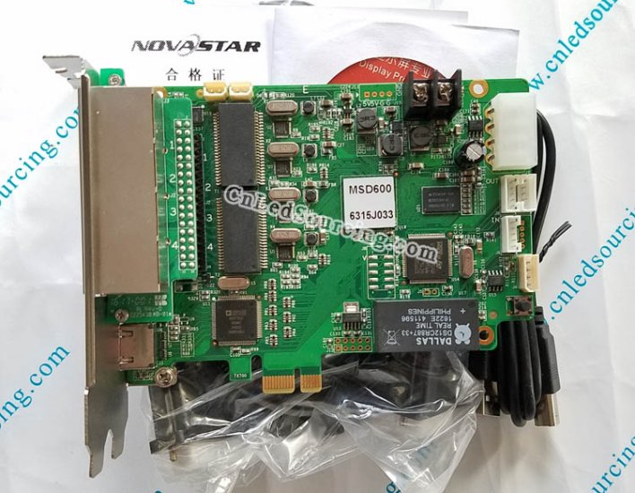 NovaStar MSD600 Master Controller Card - Click Image to Close