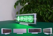 P3 Desktop Green Color Small Programmable LED Signs Indoor