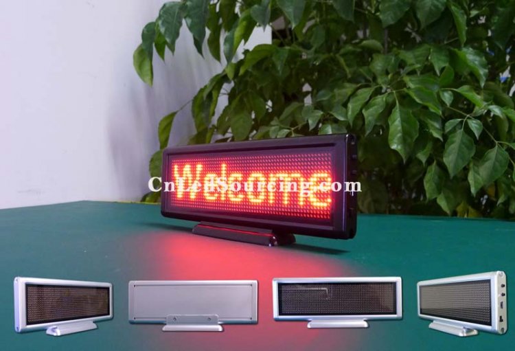 Table Type(Desktop) P3 Red Color Indoor LED Signs with Best Price - Click Image to Close