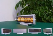 Indoor LED Text Display(P3 Yellow Color 16x64 pixels board)