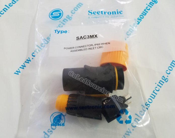 Seetronic SAC3MX Outdoor LED Display Power Cable Connector (Power-in) - Click Image to Close