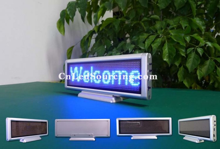 Indoor LED Signs China(Desktop P3mm Blue Color) - Click Image to Close