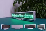 Indoor Desktop Message LED Signs Supplier(P3 Green Color 16x128 pixels Board)