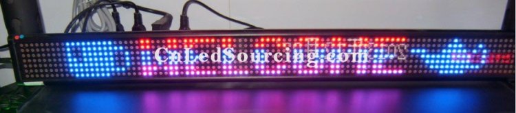 Indoor P7.62 Dual Color Message LED Board - Click Image to Close