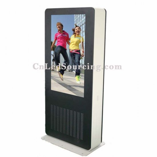 55 Inch Outdoor Double Sided LCD Screen for Advertising - Click Image to Close