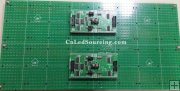 P7.62 Semi Outdoor LED Module, Monochrome Amber Color Programmable LED Sign Board Tile