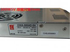 ChuanLian(CL) 5V 60A 300W Ultra Slim LED Power Supply CWA-300AD-5A