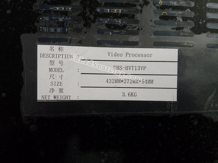 DBSTAR DBS-HVT13VP LED Video Processor - Click Image to Close