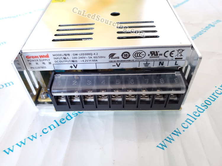 Great Wall GW-LED300Q-4.2 LED Power Supply - Click Image to Close