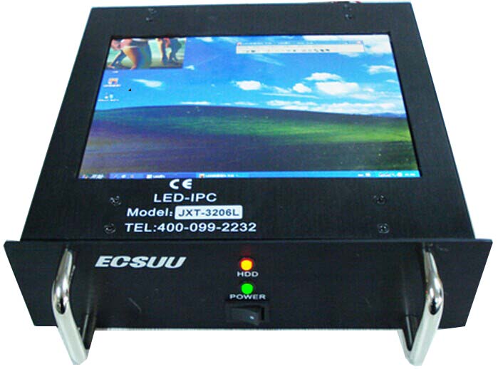 LED Display Mini Industrial PC with Touch Screen LED IPC JXT-3206L - Click Image to Close