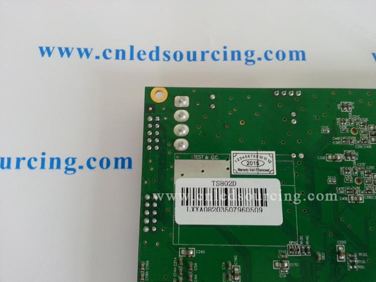 Linsn Sending Card TS802D(TS802,SD802D) - Click Image to Close