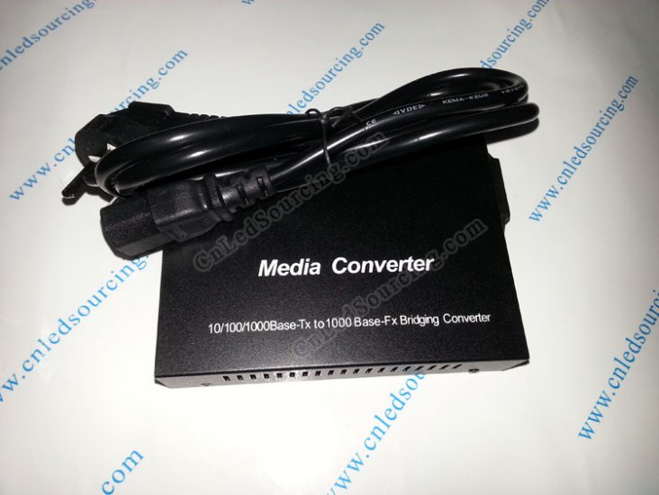 Linsn MC801 Multi Mode Optical Fiber Converter - Click Image to Close