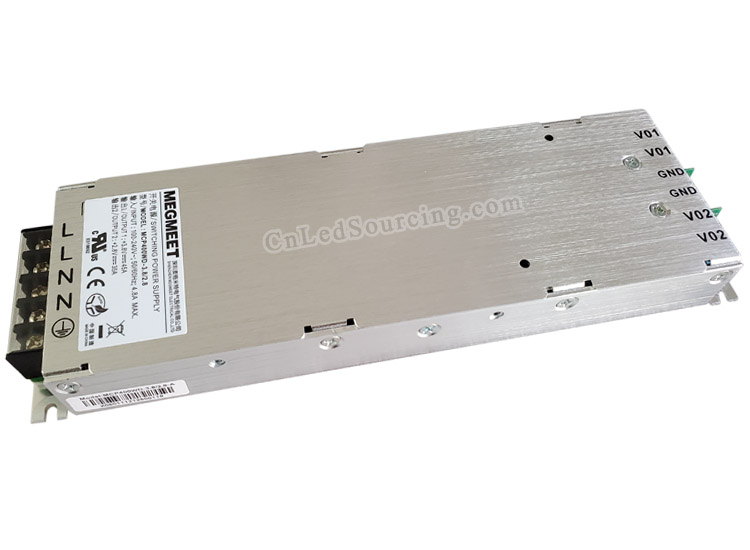 Megmeet MCP400WD-3.8/2.8 Dual Outputs LED Power Supply - Click Image to Close