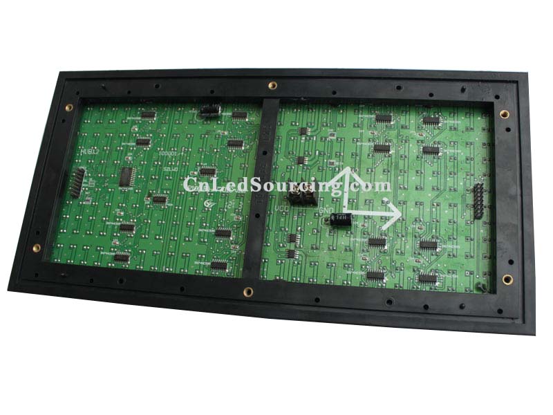 P10 Outdoor DIP White Color LED Module - Click Image to Close