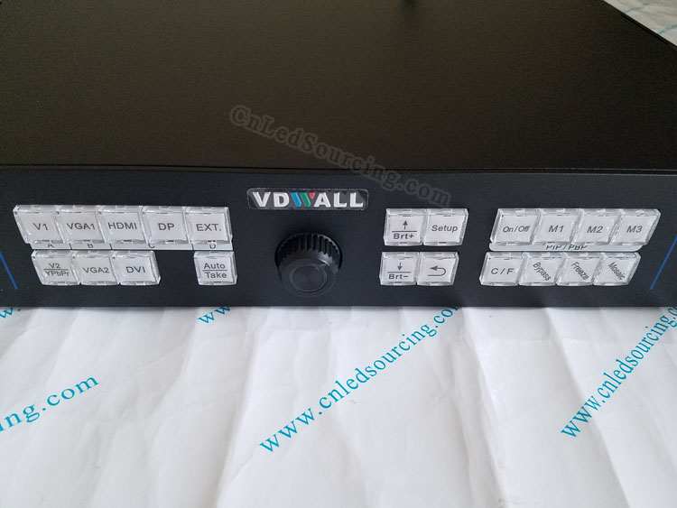 VDWall LVP615 Remote Control LED Video Processor - Click Image to Close