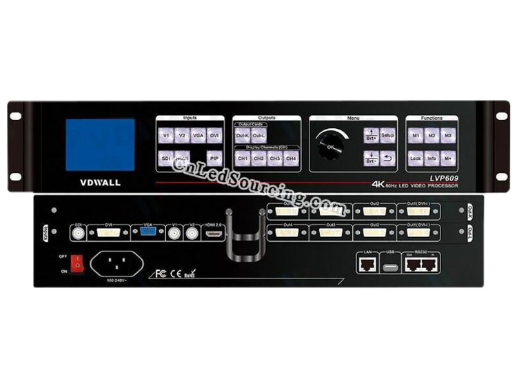 VDWall LVP609 4K 2K LED Video Wall Processor - Click Image to Close