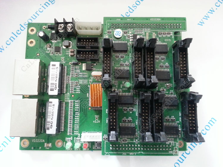 ZDEC VD3220C 9705 LED Scanning Board Receiving Card with HUB Ports - Click Image to Close