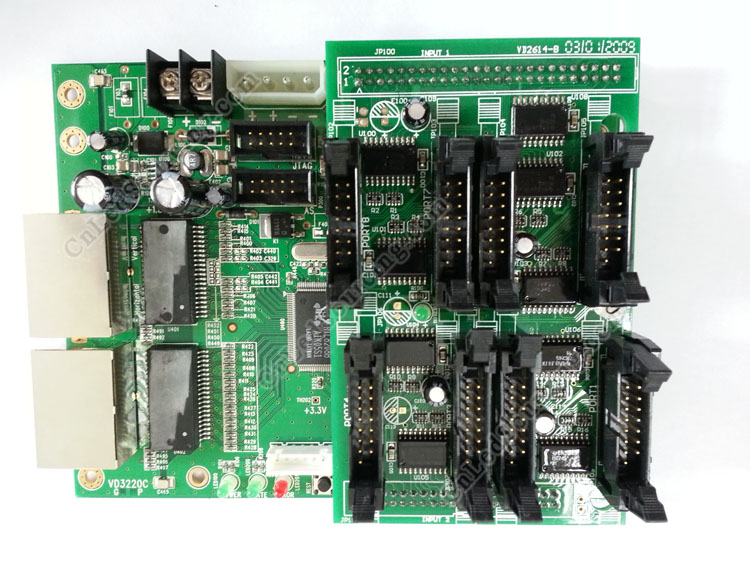 ZDEC VD3220C 9705 LED Scanning Board Receiving Card with HUB Ports - Click Image to Close