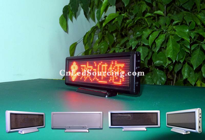 Table Type(Desktop) P3 Red Color Indoor LED Signs with Best Price - Click Image to Close