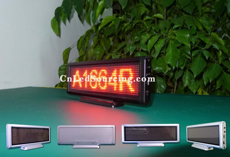 Table Type(Desktop) P3 Red Color Indoor LED Signs with Best Price - Click Image to Close